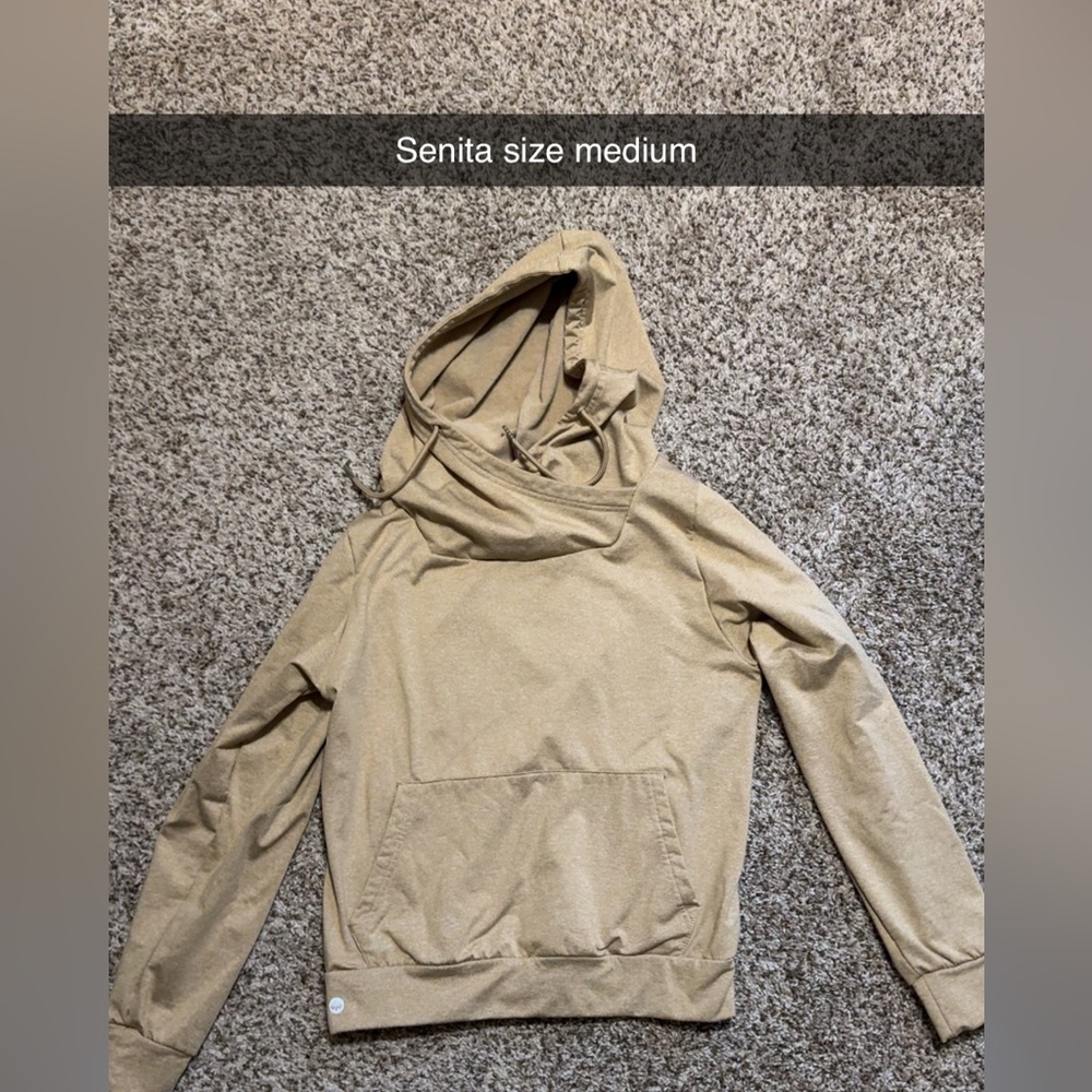 Tan Hooded Sweatshirt